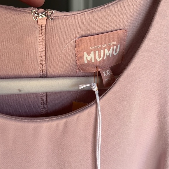 Show Me Your Mumu Chicago High Neck Gown in Blush - XXL - Picture 3 of 4